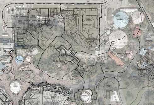 Fantasyland-4c Map data © Copyright Microsoft © Copyright NavTec
